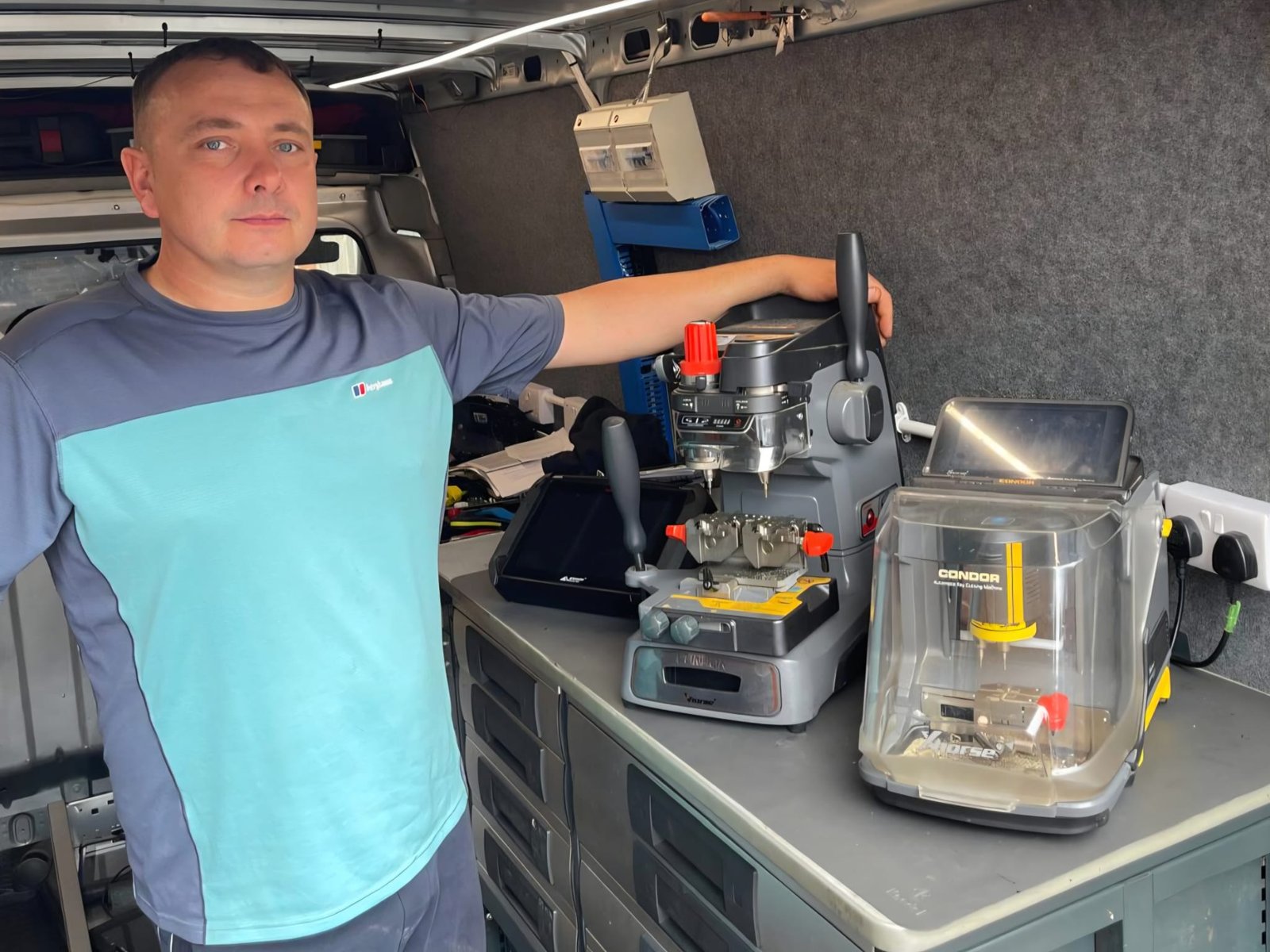 Matt Ladds, owner and auto locksmith at Key Genie in Reading